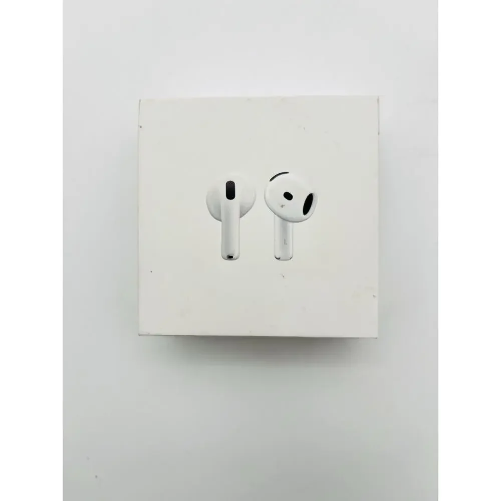 Apple AirPods 4th Generation. BOX ONLY. A3058 A3050 A3053 White
